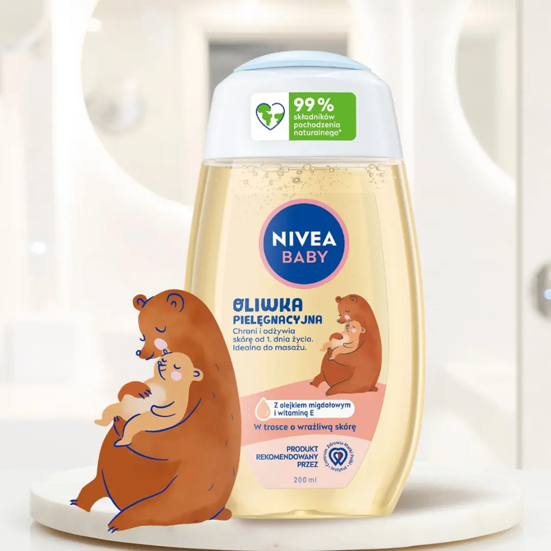 NIVEA Baby Oliwka Pielęgnacyjna 200ml