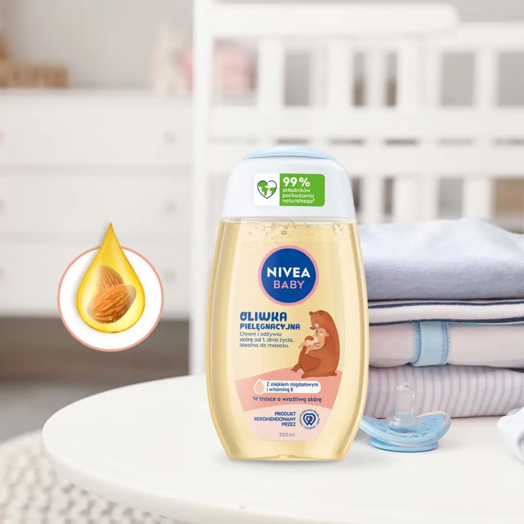 NIVEA Baby Oliwka Pielęgnacyjna 200ml