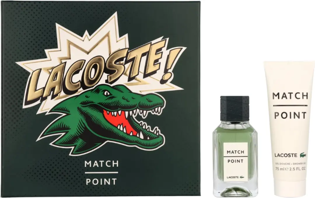 Lacoste Match Point Giftset 125cl