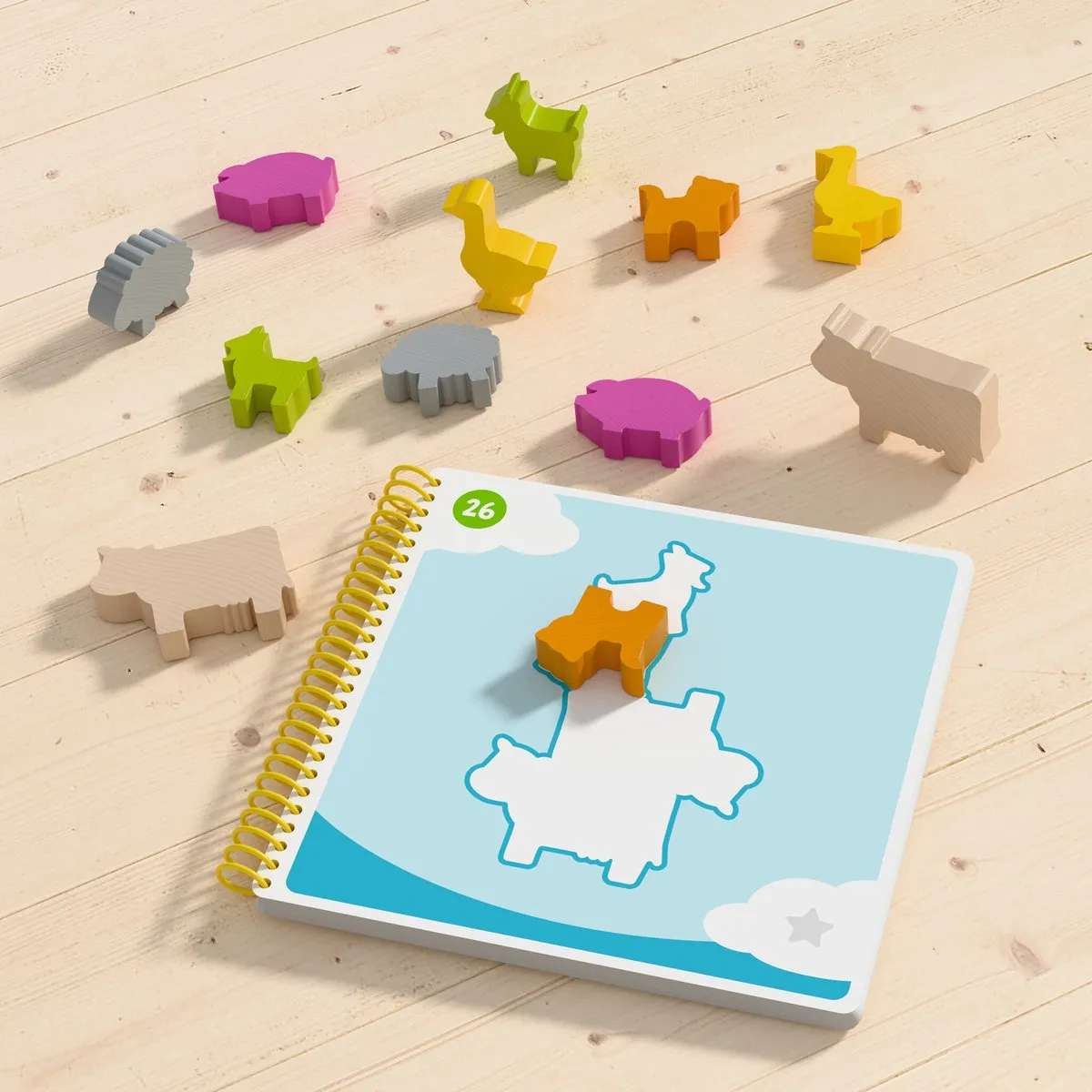 Haba Logic! Games Bao's Wolkenland - Denkspel - 2-6 Spelers - Multicolor - afbeelding 6 van 6