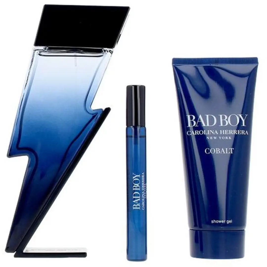 Carolina Herrera Bad Boy Cobalt Heren Parfumset