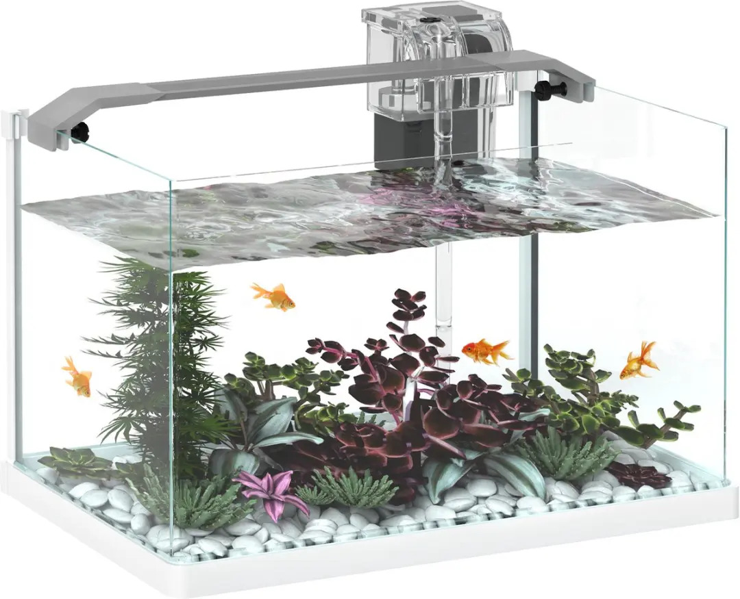 Pawhut Aquarium 38x26x27cm