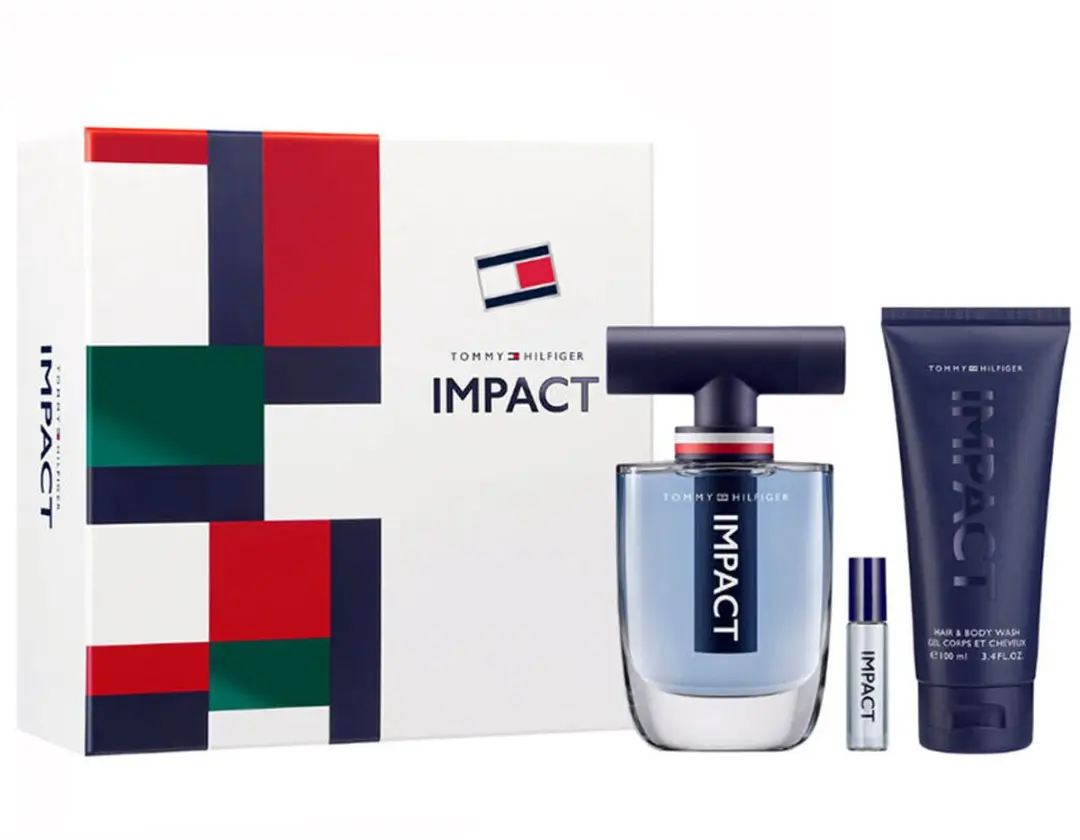 Tommy Hilfiger Impact 3 Heren Parfumset 100ml