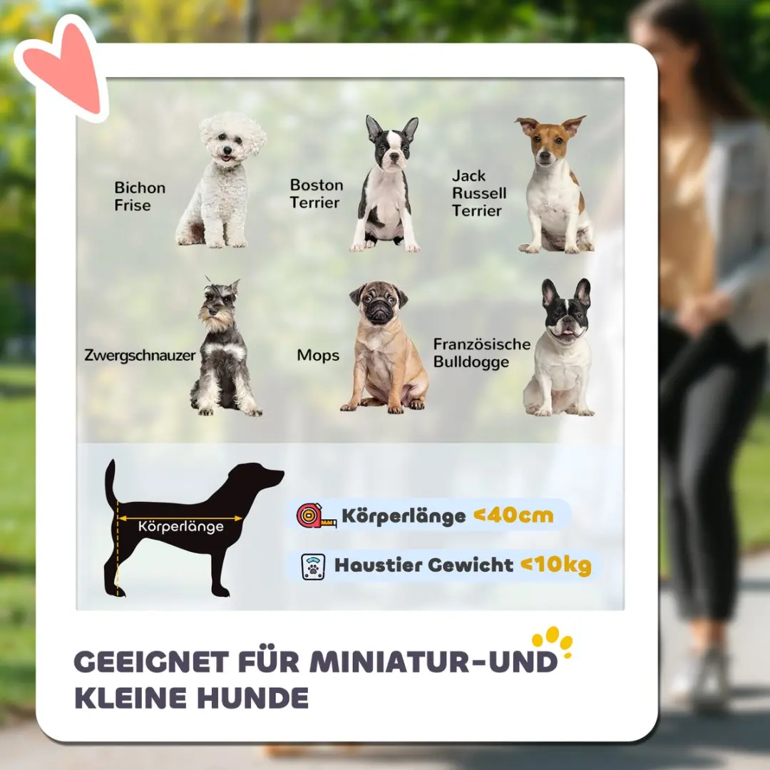 Pawhut Hundewagen - 81x58x97,5cm - Donkergroen