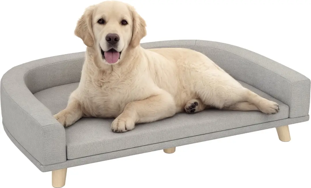 Pawhut Hondenbank 98x67x25cm