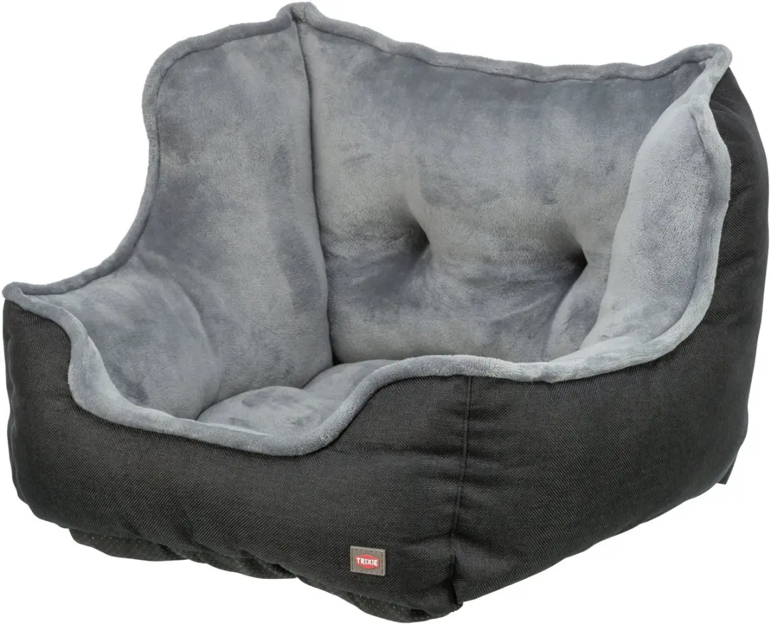 Trixie Autostoel voor Honden 50x50x40cm - Zwart/Grijs
