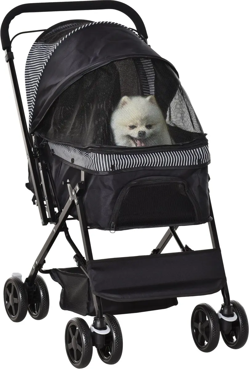 Pawhut Hundebuggy Pet Stroller