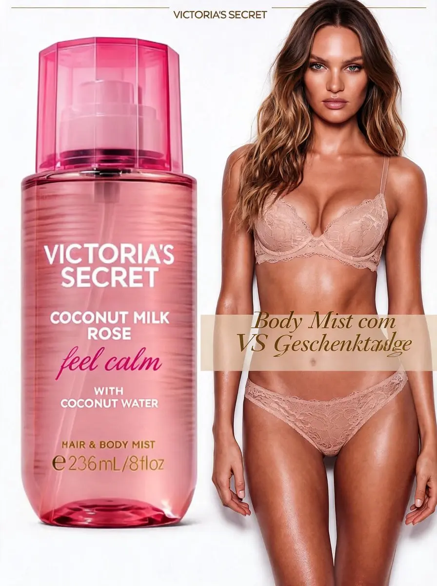 Victoria's Secret Coconut Milk Rose Hair & Body Mist 236ml