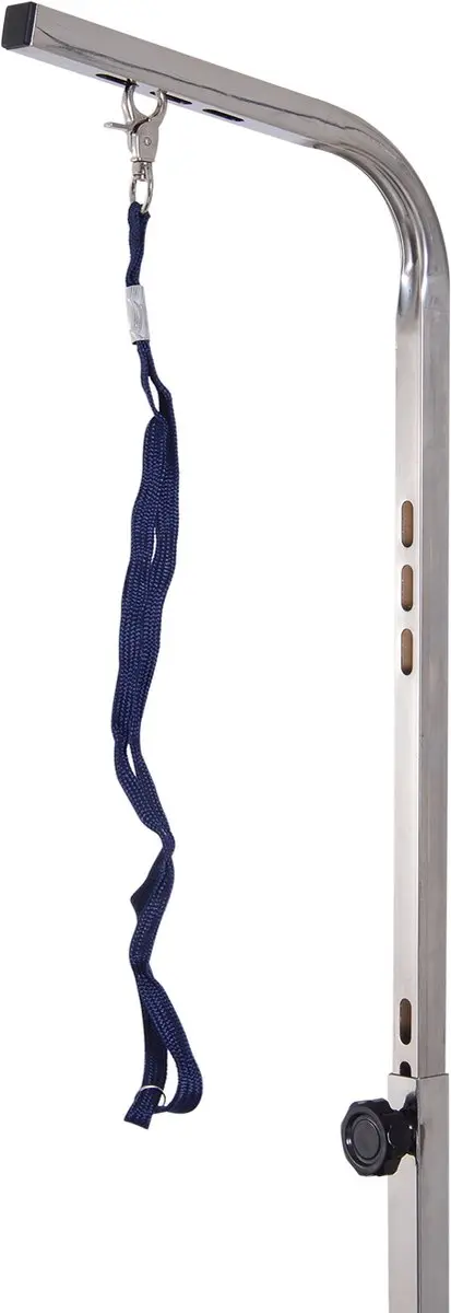 Pawhut Trimmertafel Rubber - 91,5x61,5x76cm - Zwart