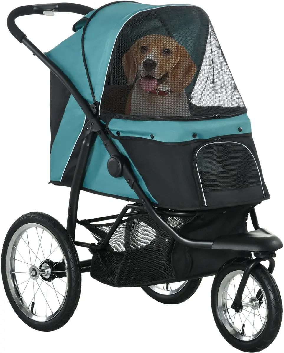 Pawhut Hundebuggy Kattenwagen tot 20kg