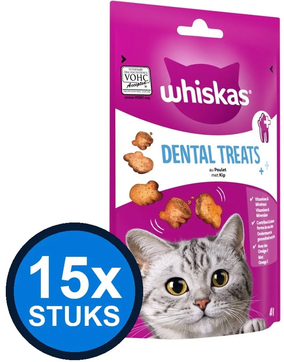 Whiskas Dental Treats Kip
