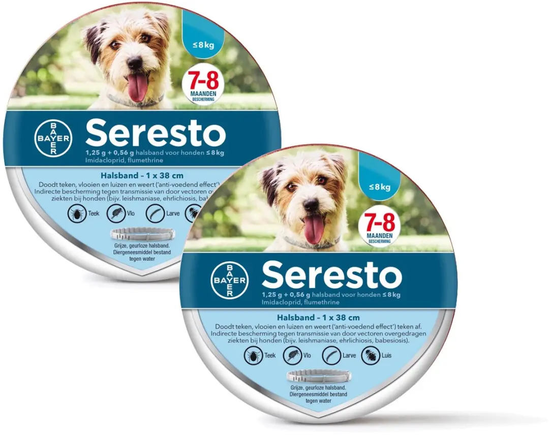 Seresto Teken- en Vlooienband Small