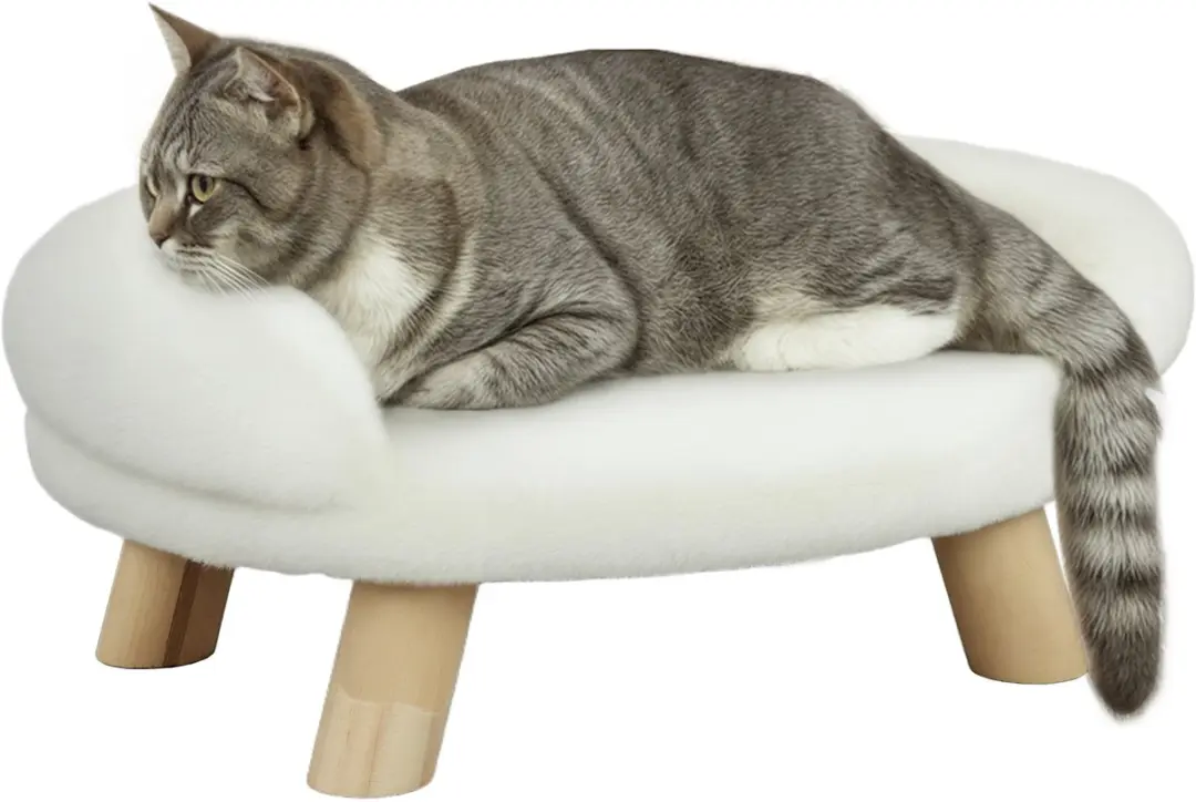 Pawhut Hundesofa Houten Poten
