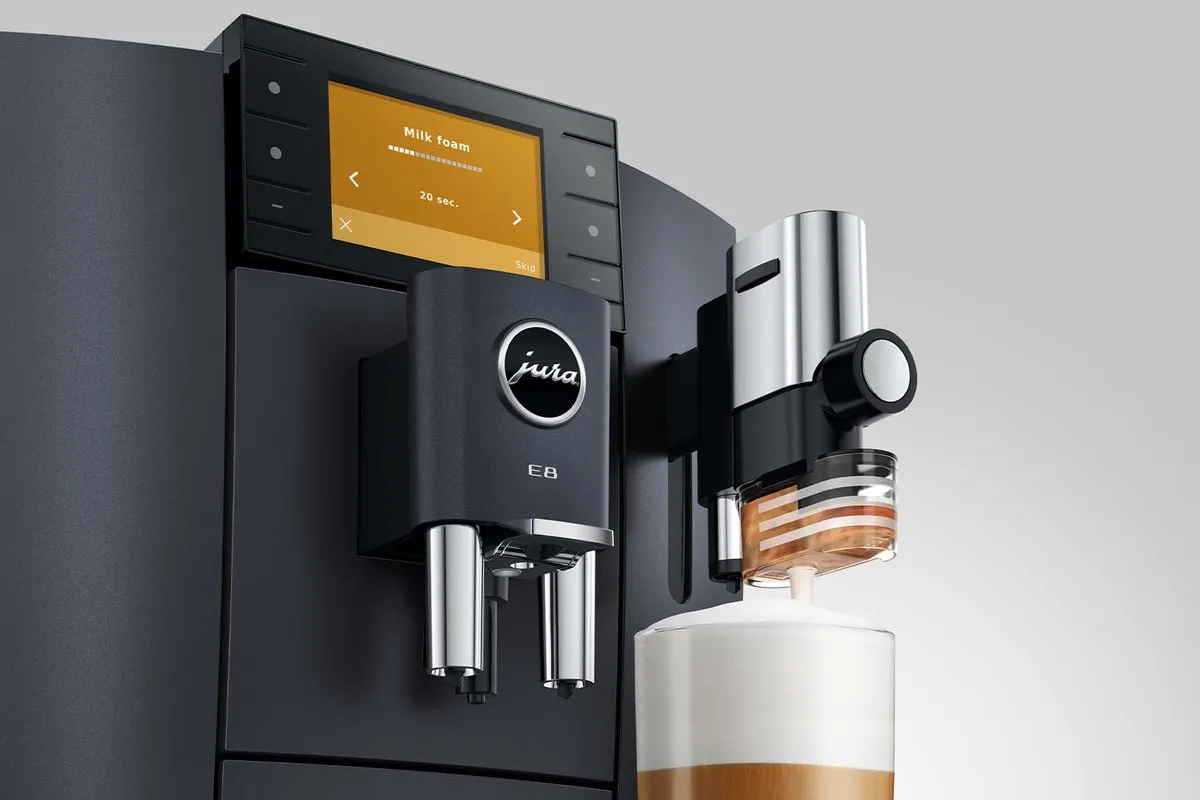 JURA - E8 Cosmic Black (ED) - Volautomatische espressomachine