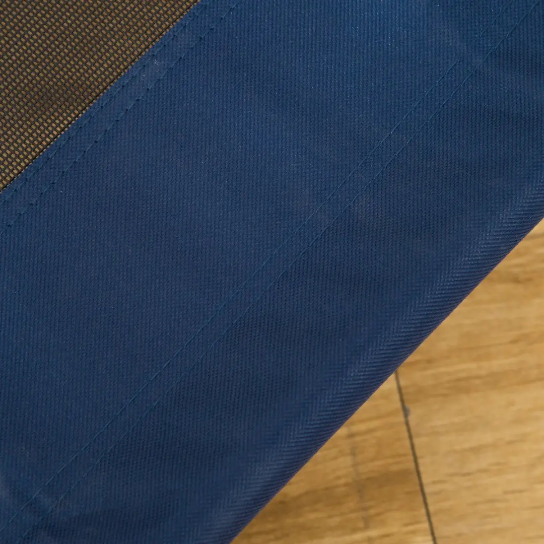 Pawhut Hondenbed D1-0237 - Blauw/Zilver/Zwart