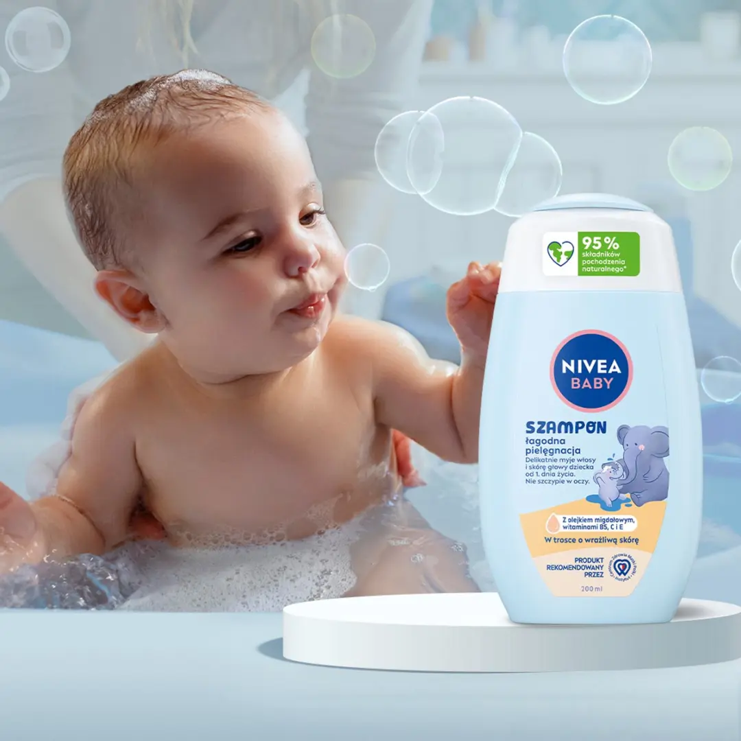 NIVEA Baby Babyshampoo Zachte Verzorging 200ml