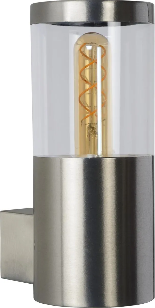 Lucide FEDOR Wandlamp E27 - Mat chroom
