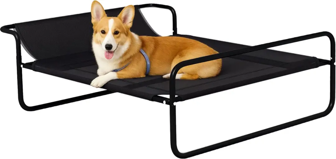 Pawhut Verhoogd Hondenbed Outdoor