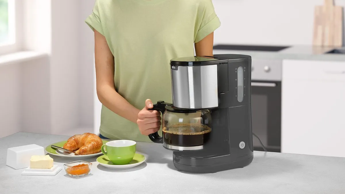 Braun PurShine KF1500BK Filterkoffiezetapparaat 10 Kopjes - 1,25L - Zwart