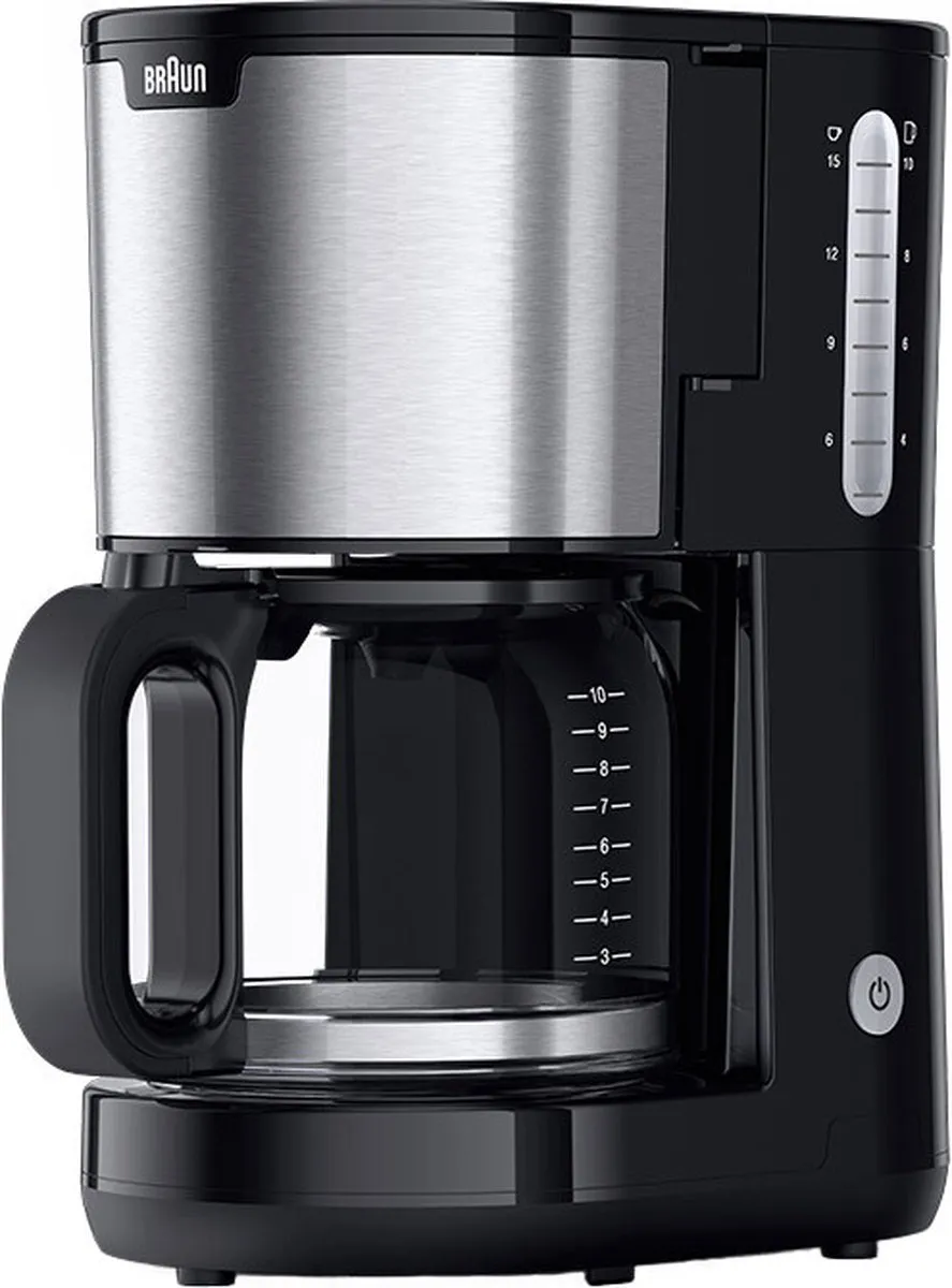Braun PurShine KF1500BK Filterkoffiezetapparaat 10 Kopjes - 1,25L - Zwart