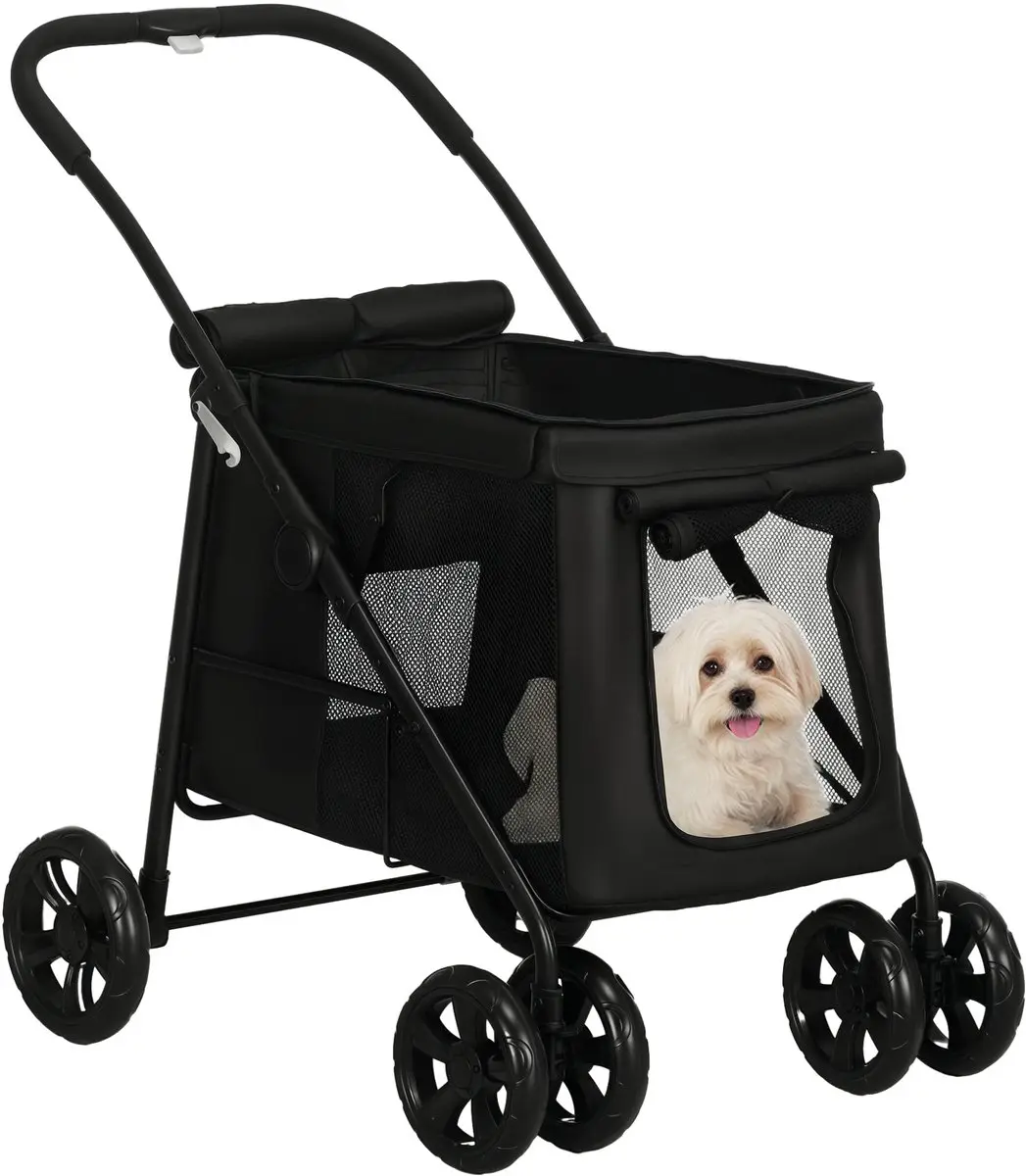 Pawhut Hondenbuggy opvouwbaar tot 20 kg