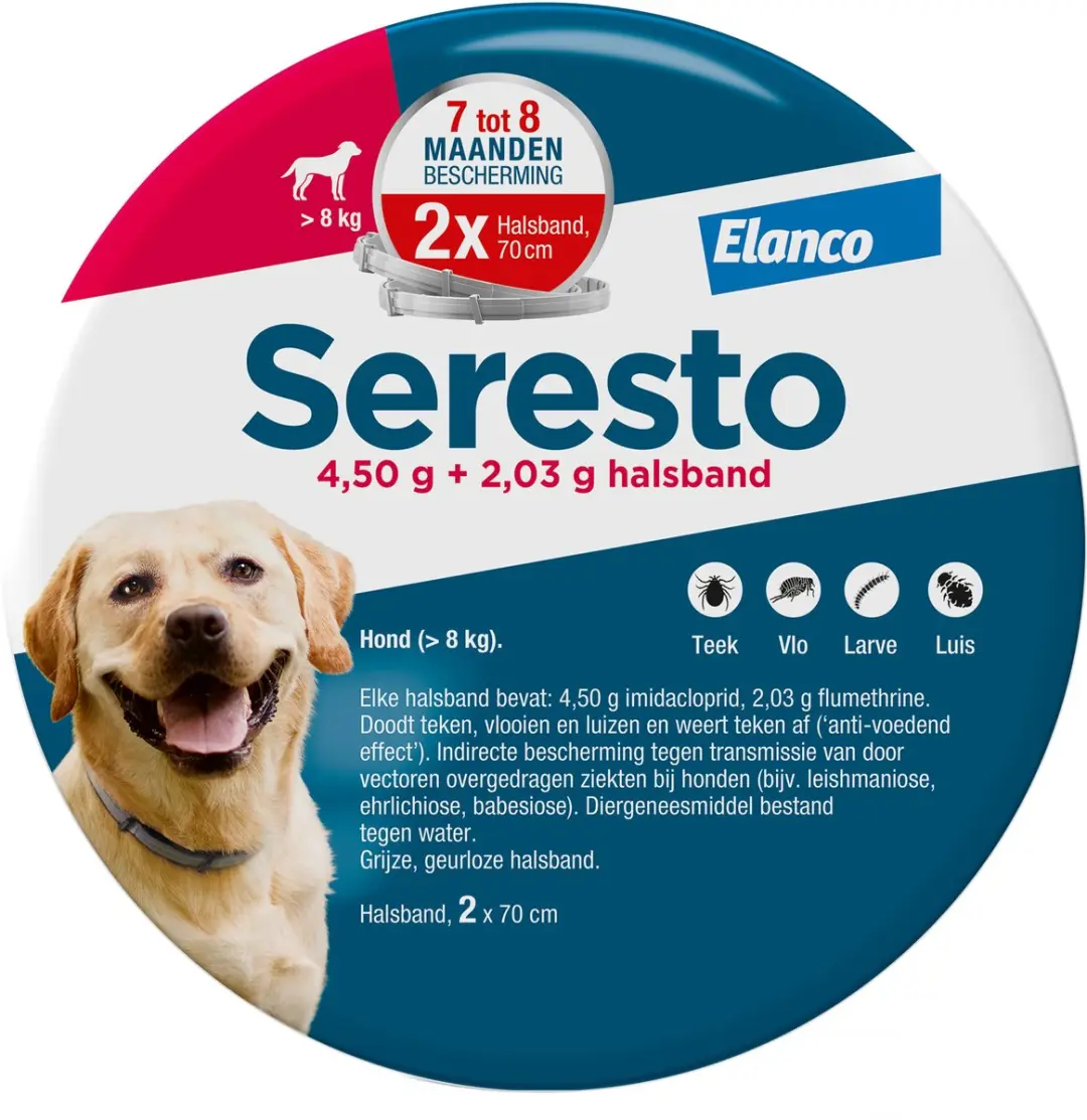 Seresto Teken- en Vlooienband Large - 2 Stuks - afbeelding 6 van 6