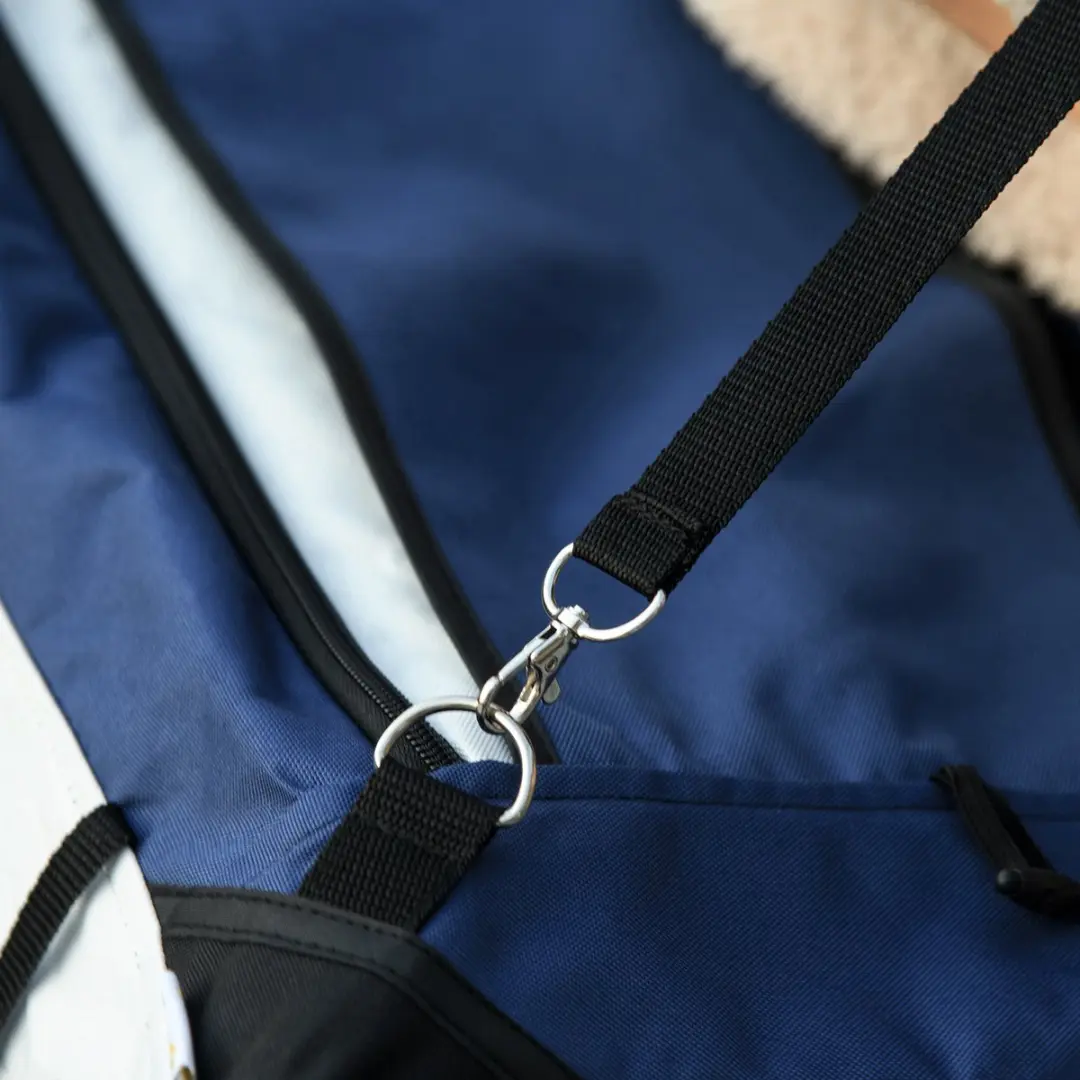 Pawhut Hondenbuggy Inklapbaar - Blauw