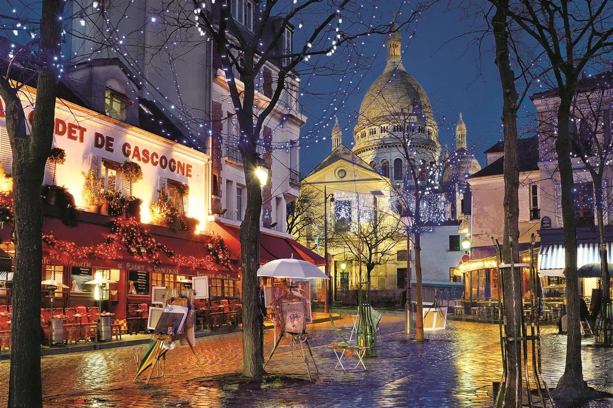 Clementoni Paris Montmartre Puzzel 1500 Stuks - Multicolor