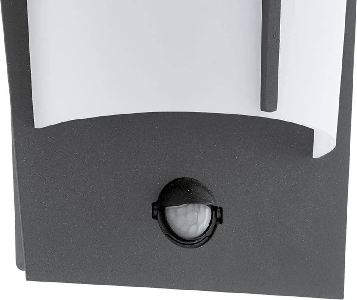 Eglo Breganzo 1 Wandlamp 2x Warm Wit - Antraciet/Wit