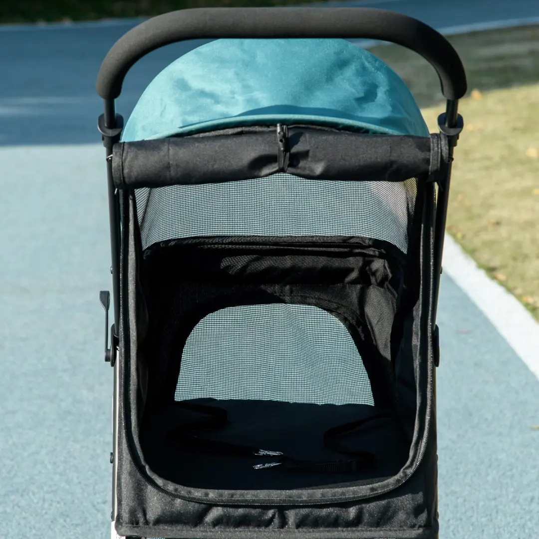Pawhut 2-in-1 Hondenbuggy Dunkelgrün - tot 10 kg