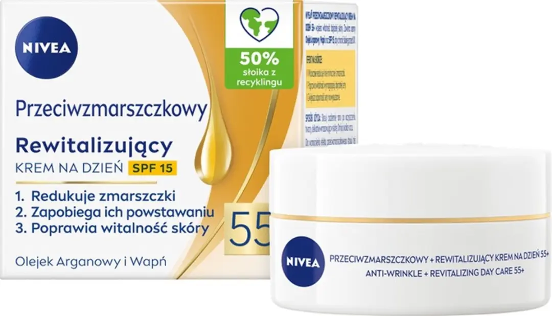 NIVEA Ujędrniający Nachtcrème 55+ 50ml