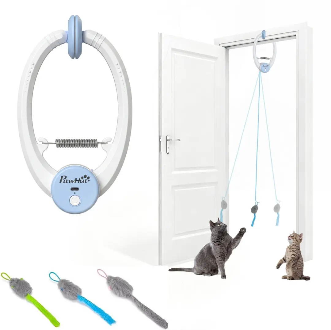 Pawhut Kattenspeelgoed ABS 24,1x13,8x6,6cm