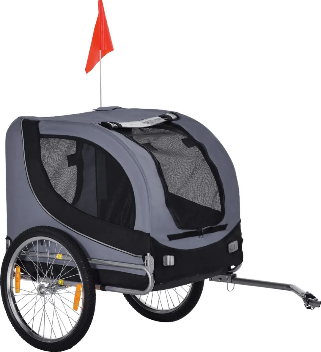 Pawhut Hondenkar Fietskar