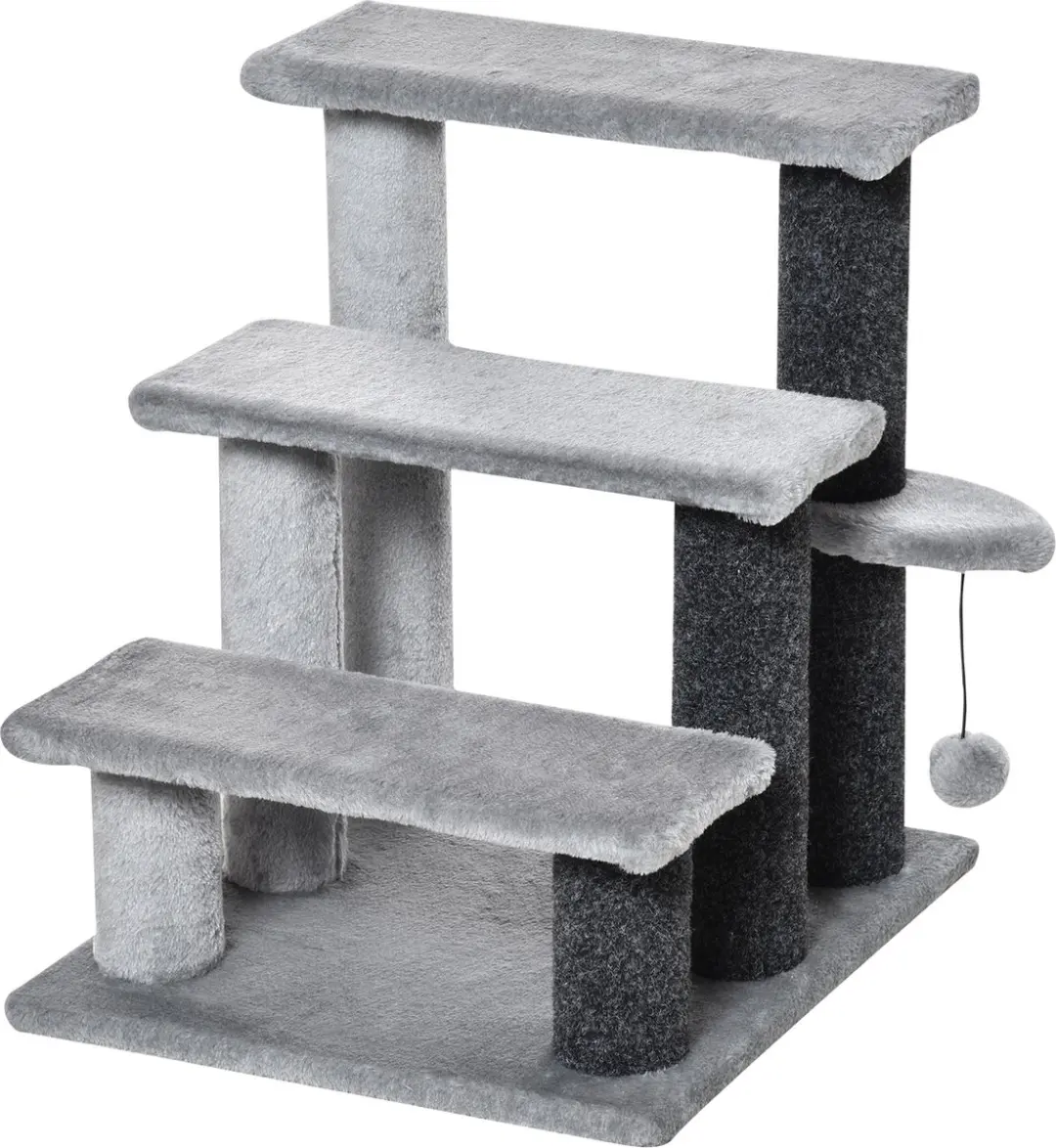 Pawhut Huisdierentrap 3 treden