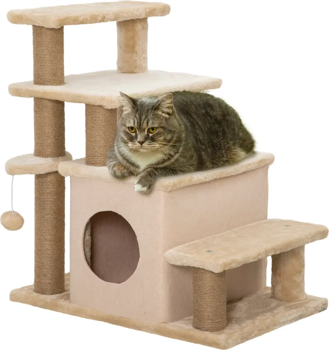 Pawhut Hundetreppe D06-160V02 met Huis
