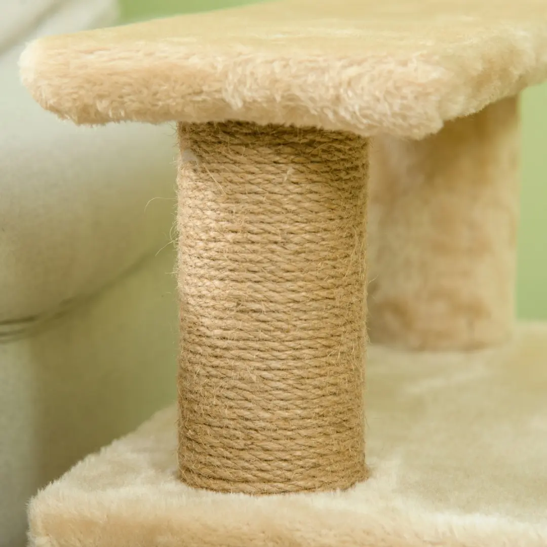 Pawhut Hundetreppe D06-160V02 met Huis - Beige