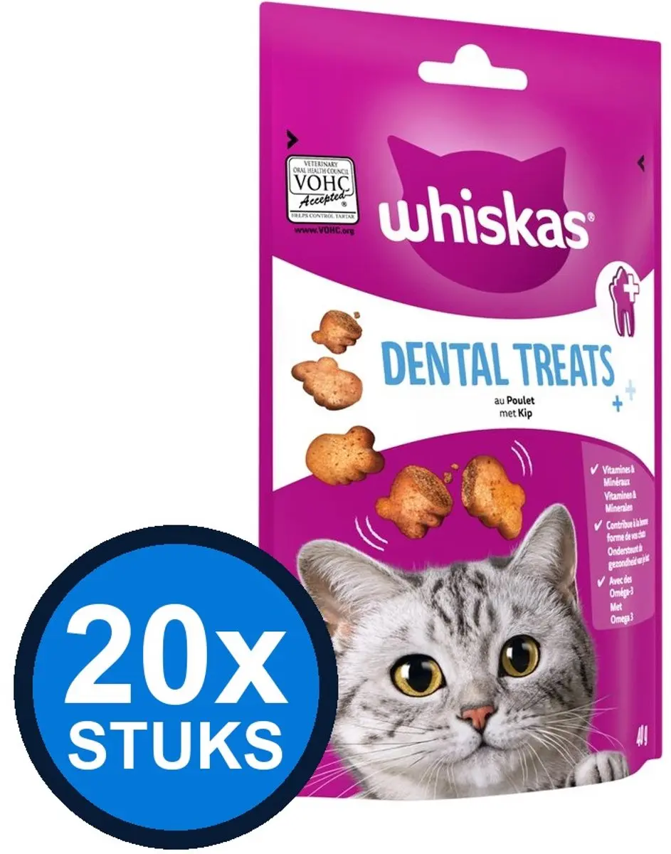 Whiskas Dental Treats Kip