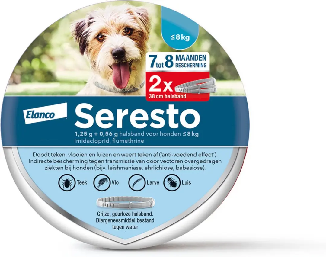 Seresto Teken- en Vlooienband Small