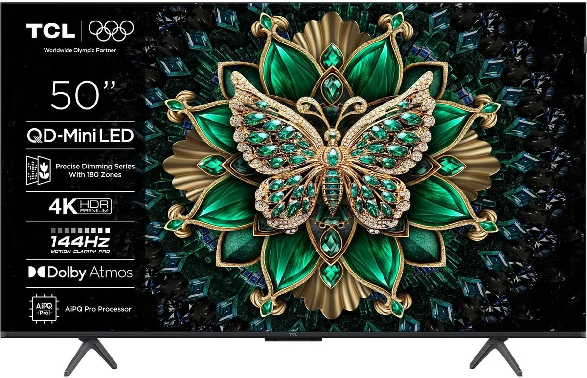 TCL 50C61K 50 4K QD-MiniLED Smart TV
