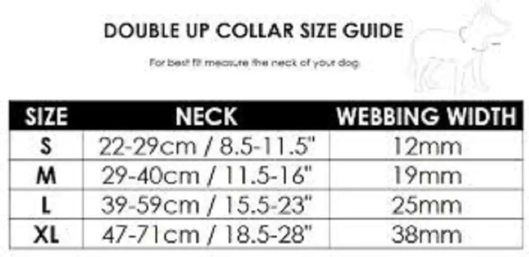 Ezydog Double Up EZ014-01-04 Halsband - Maat XL - Bruin - afbeelding 6 van 6