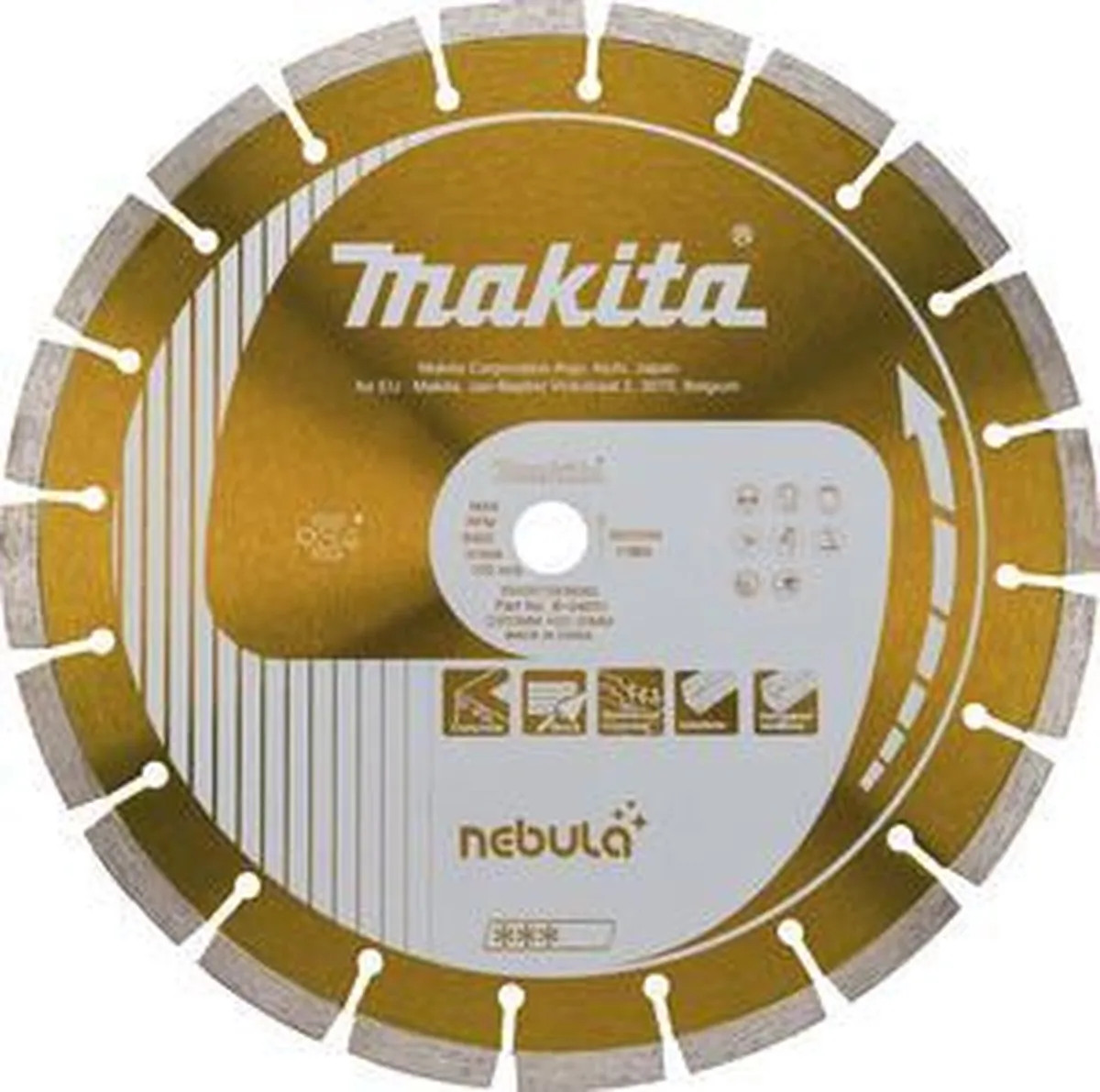 Makita Nebula Diamantschijf 125mm - B-53992