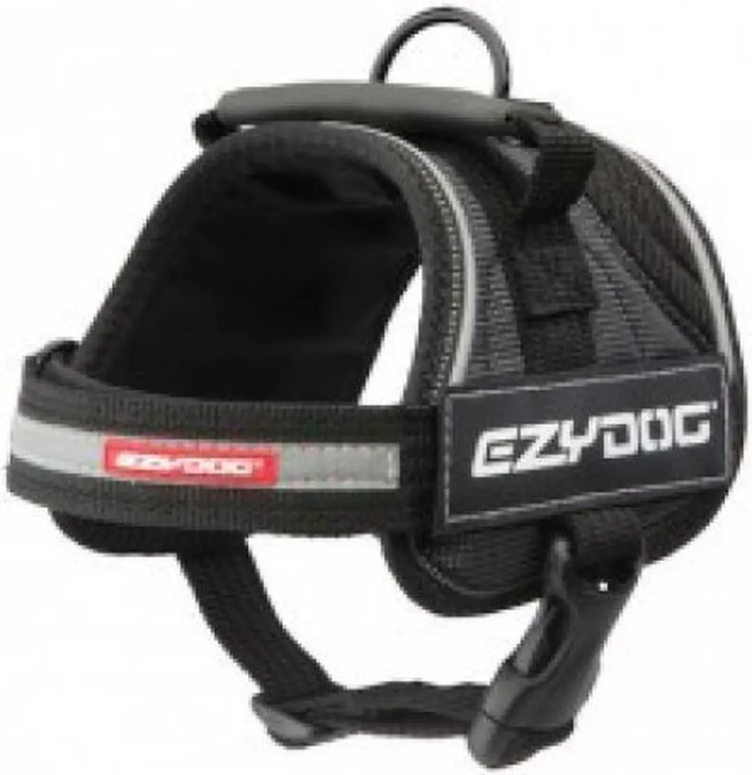 Ezydog Harnas Side Patch Diva - 2 Stuks - Zwart/Wit
