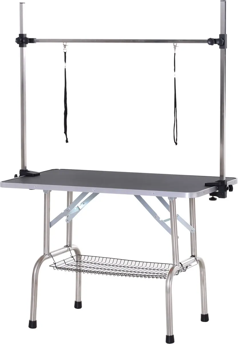 Pawhut Trimtafel Hoogteverstelbaar Inklapbaar