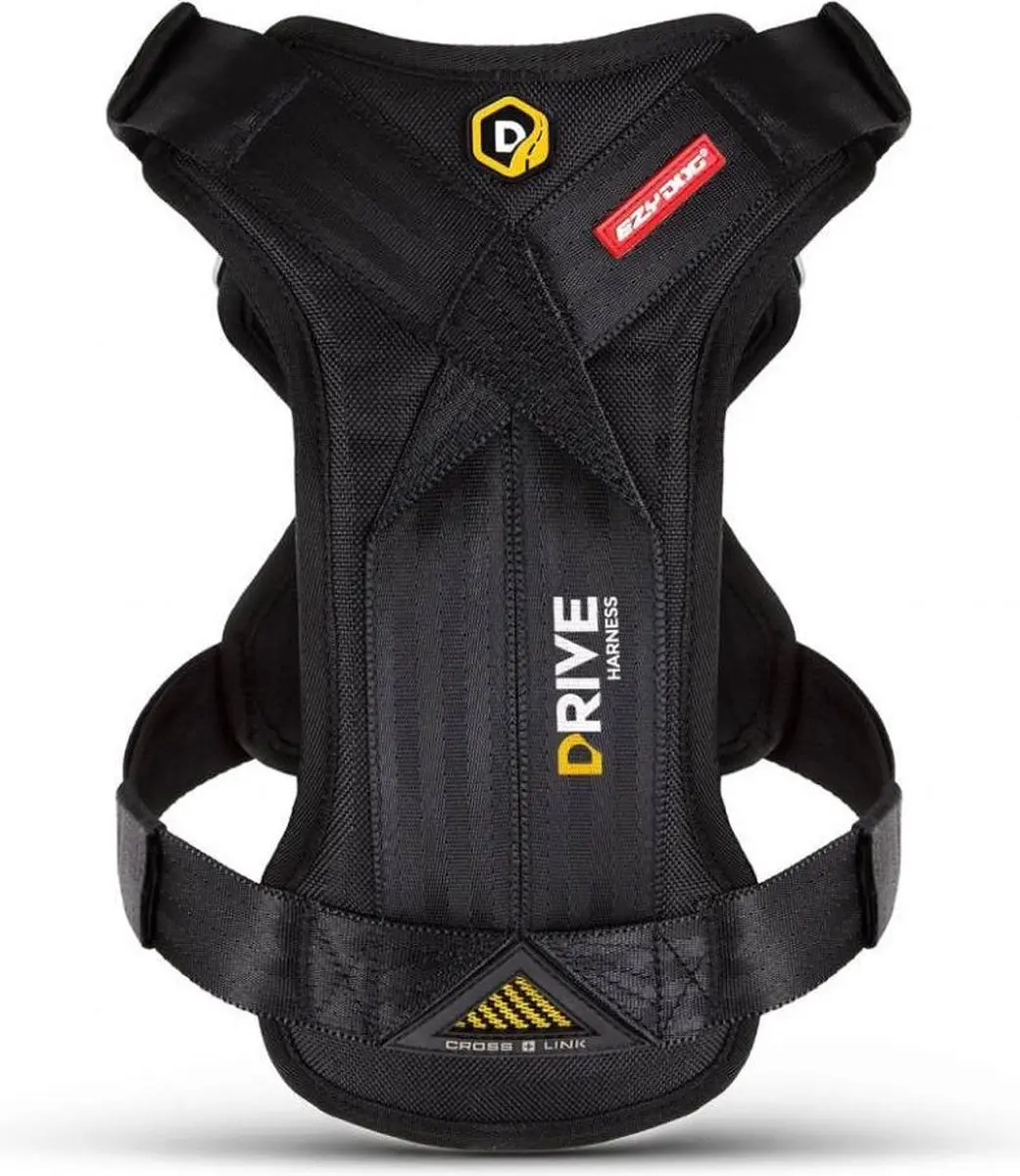 Ezydog Drive Honden Autotuig M - 38/86cm - Zwart