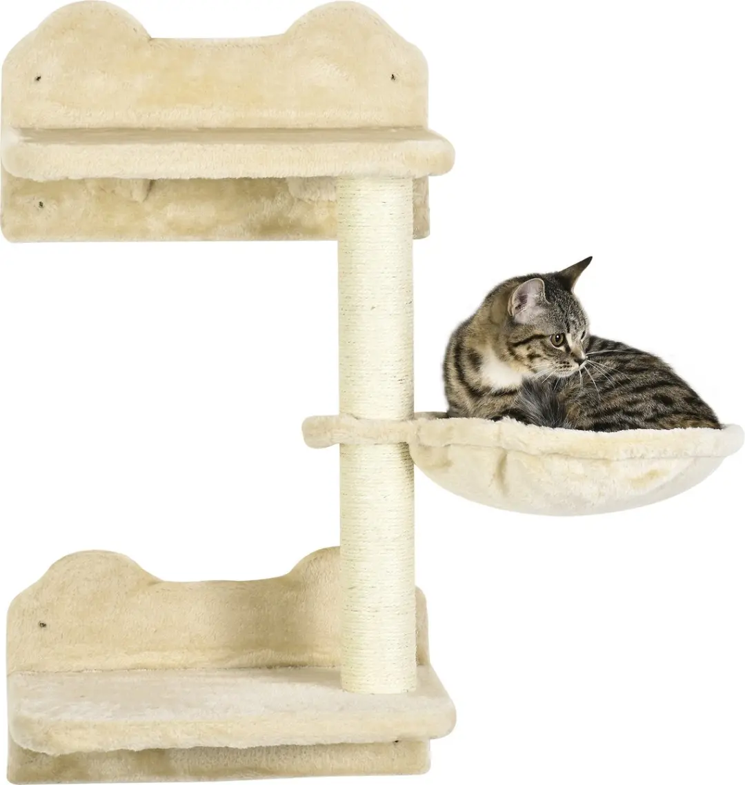 Pawhut Kletterwand D30-554V00 - Beige