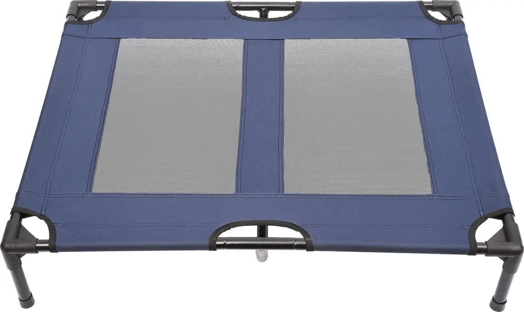 Pawhut Ademend Hondenbed - Blauw