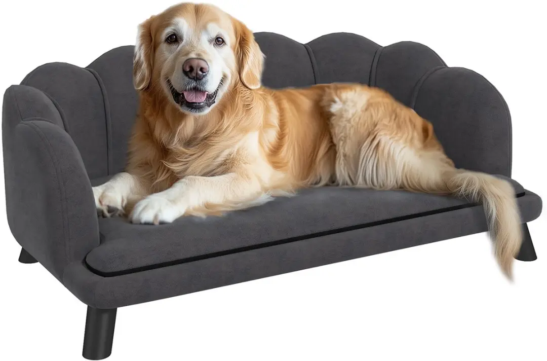 Pawhut Hondenbank met Rugleuning