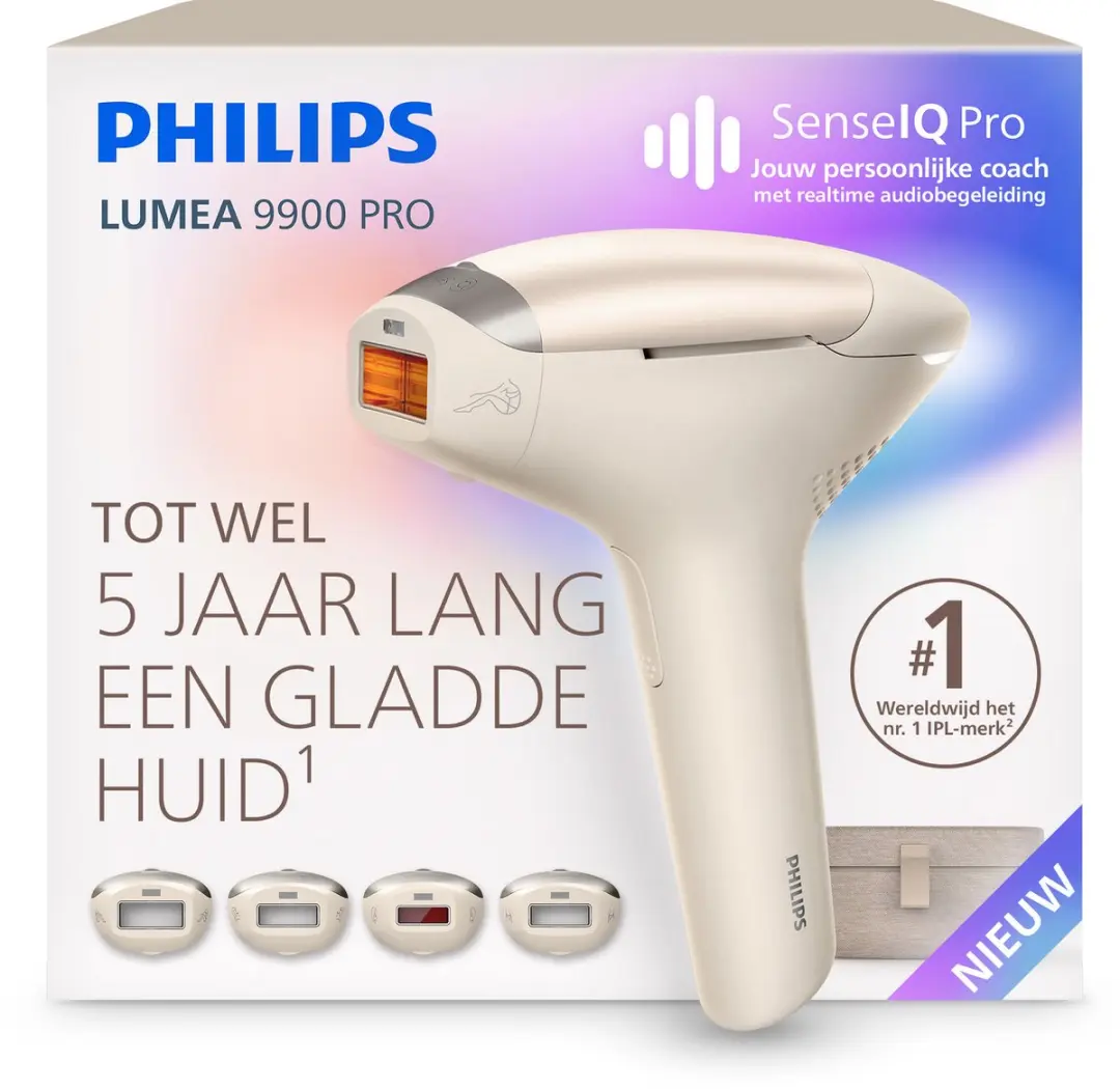 Philips Lumea 9900 Pro IPL Ontharingsapparaat BRC342/00