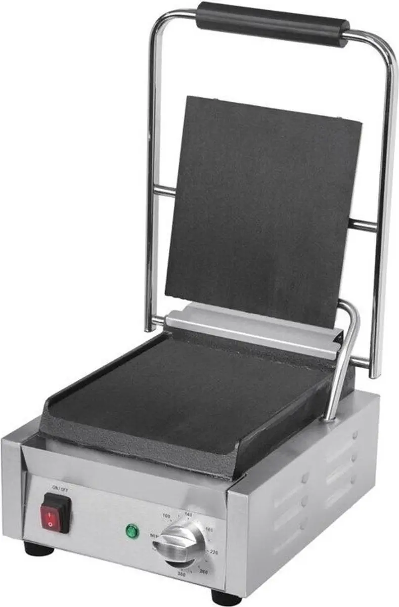 Buffalo Bistro DY996 Enkele Contactgrill - 1500W - Zilver - afbeelding 6 van 6