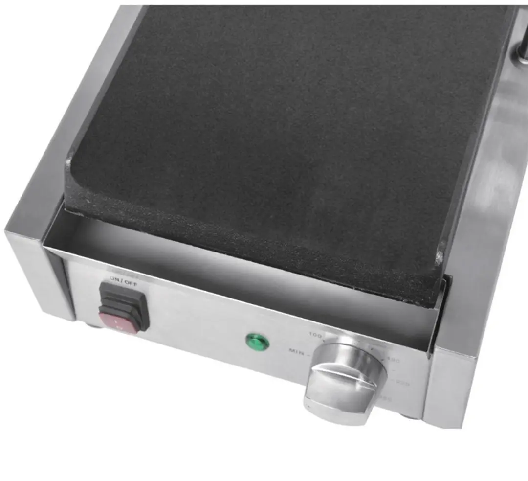 Buffalo Bistro DY996 Enkele Contactgrill - 1500W - Zilver